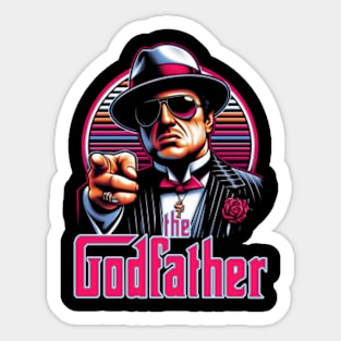 The Don's Legacy: The Godfather Tee Sticker